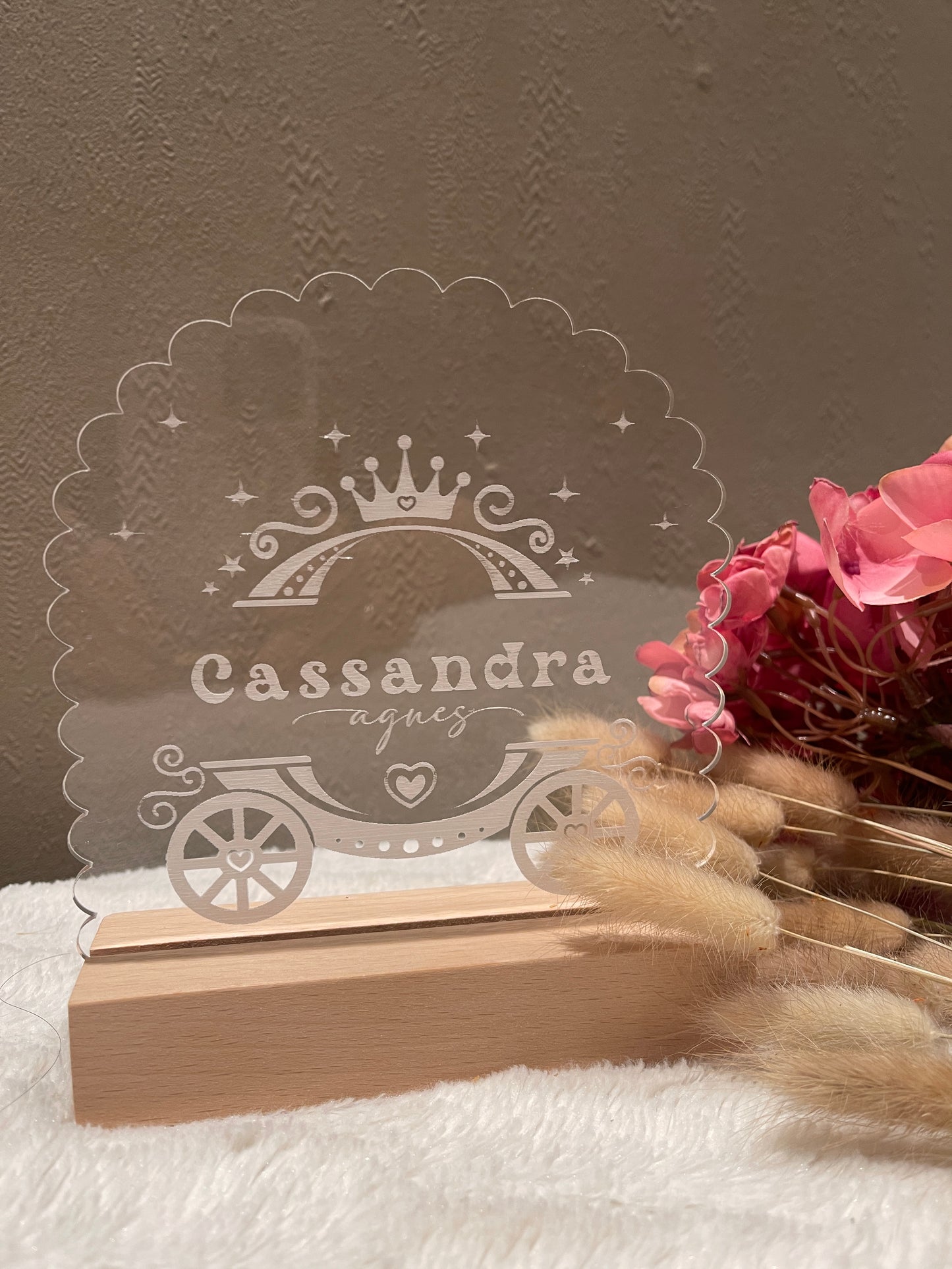 LED Lamp - Prinsesse