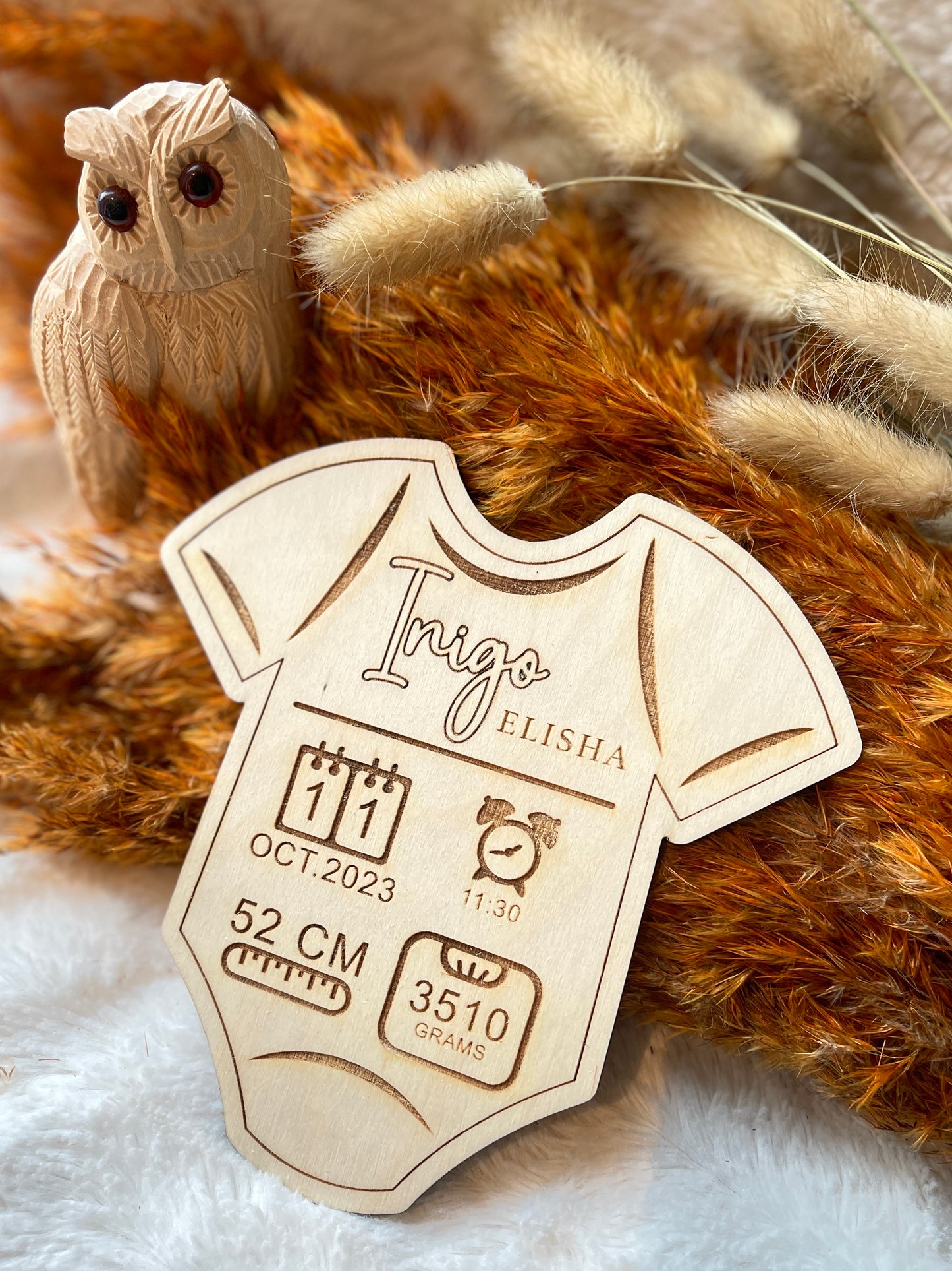 Baby Announcement BODY - Fødsel detaljer