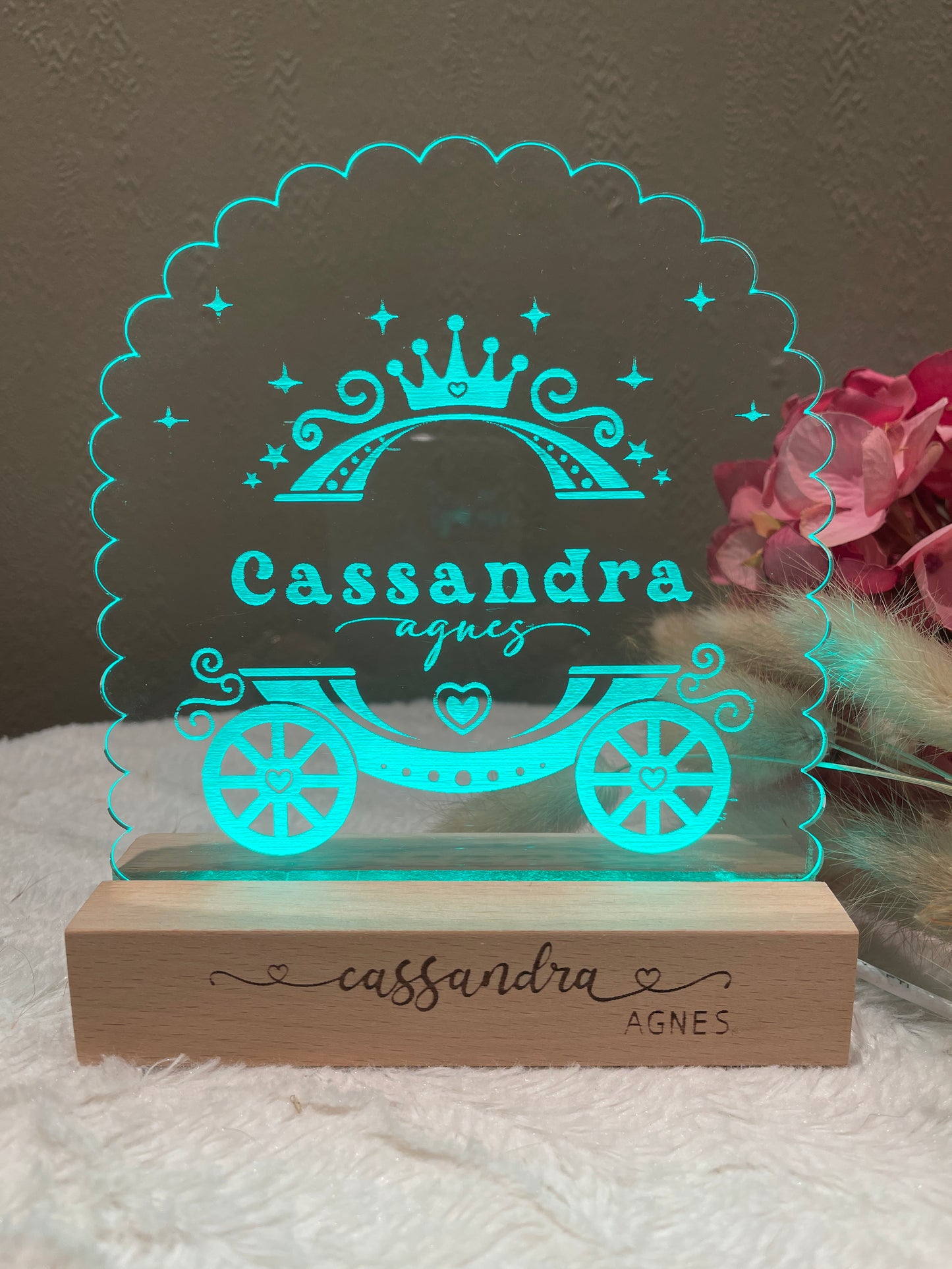 LED Lamp - Prinsesse
