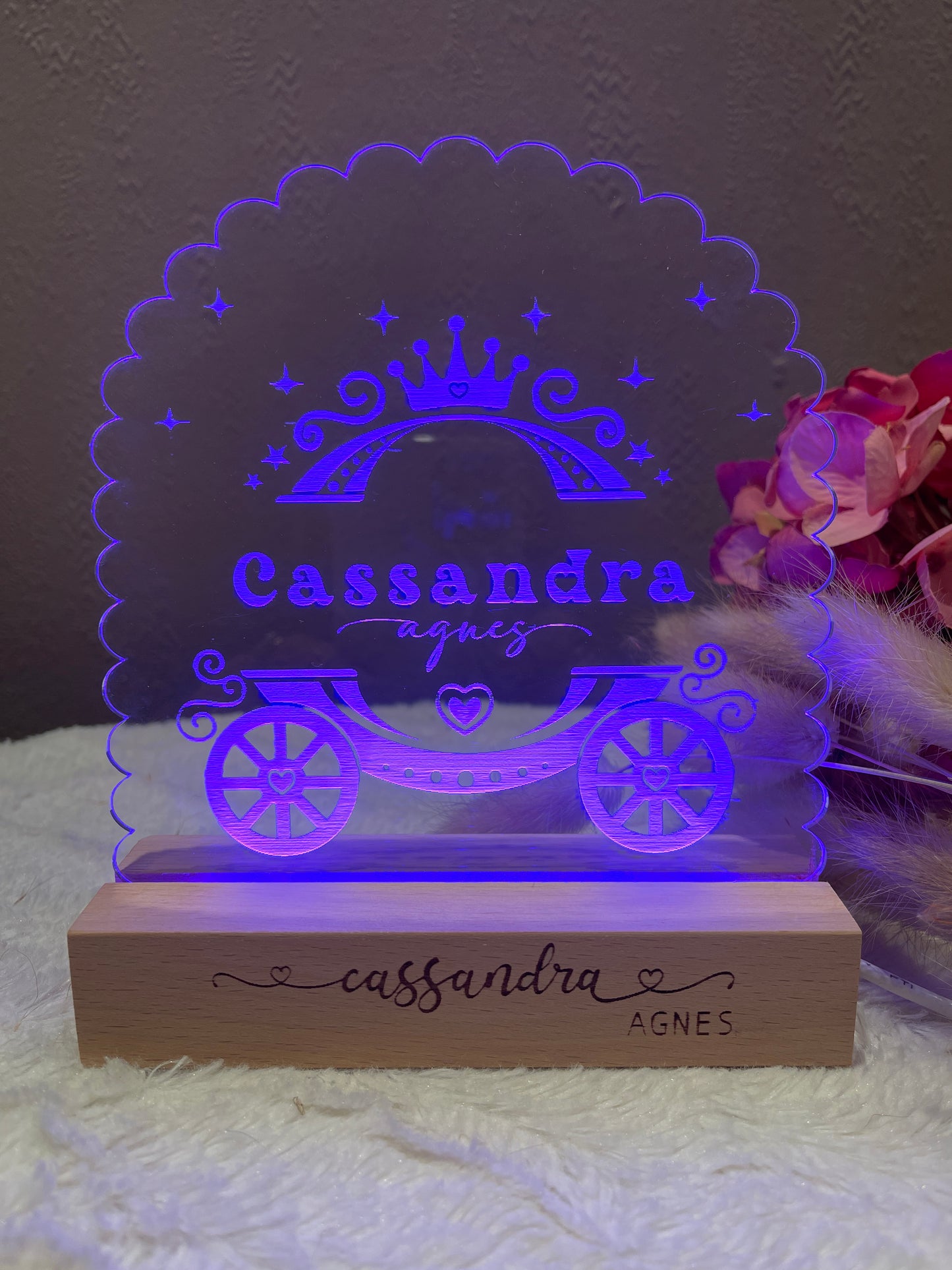 LED Lamp - Prinsesse