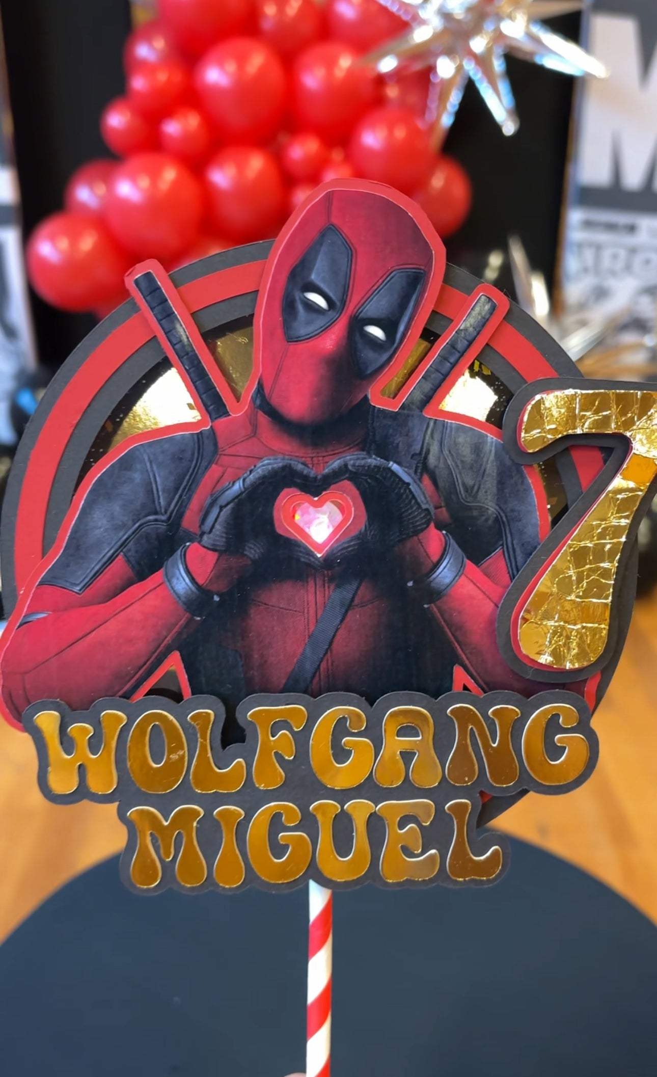 Kaketopper Shaker 3D - DEADPOOL