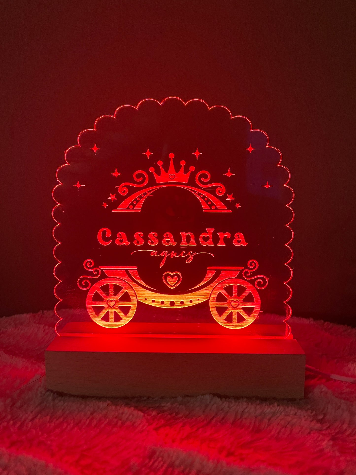 LED Lamp - Prinsesse