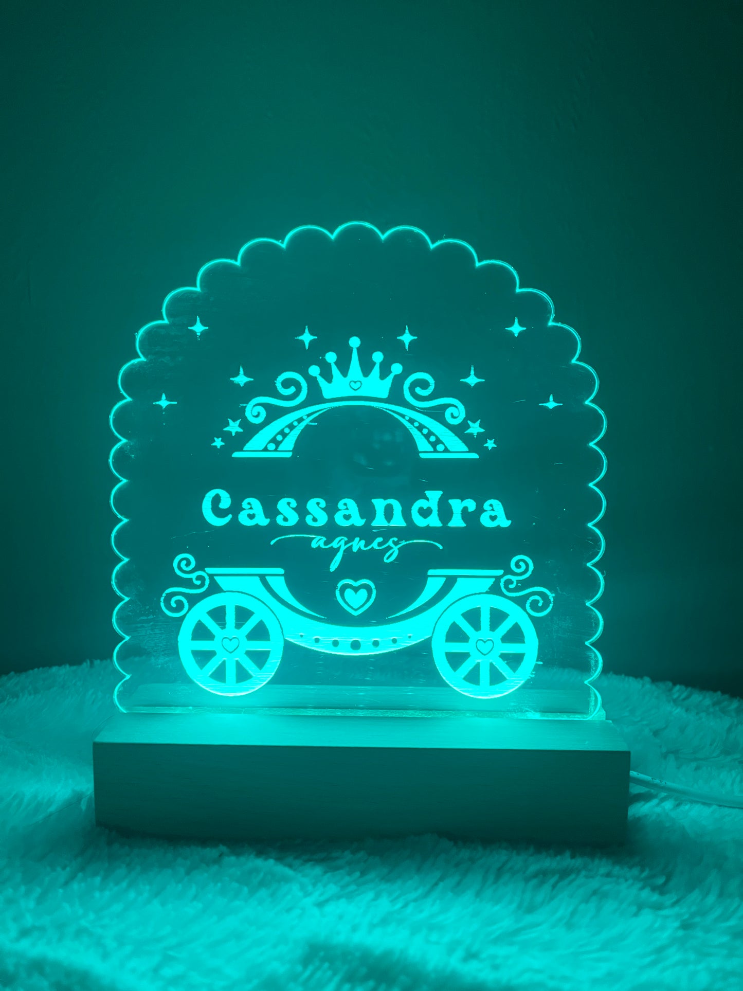 LED Lamp - Prinsesse