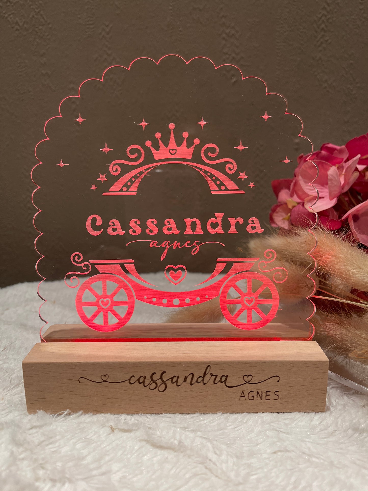 LED Lamp - Prinsesse