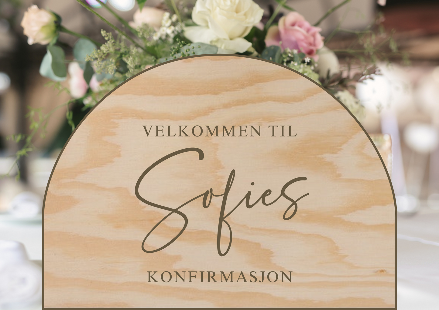 Velkomstskilt MINI