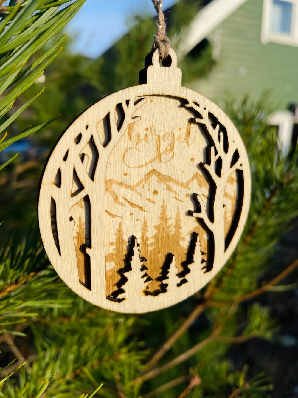 Julepynt i TRE - SKOGSDYR